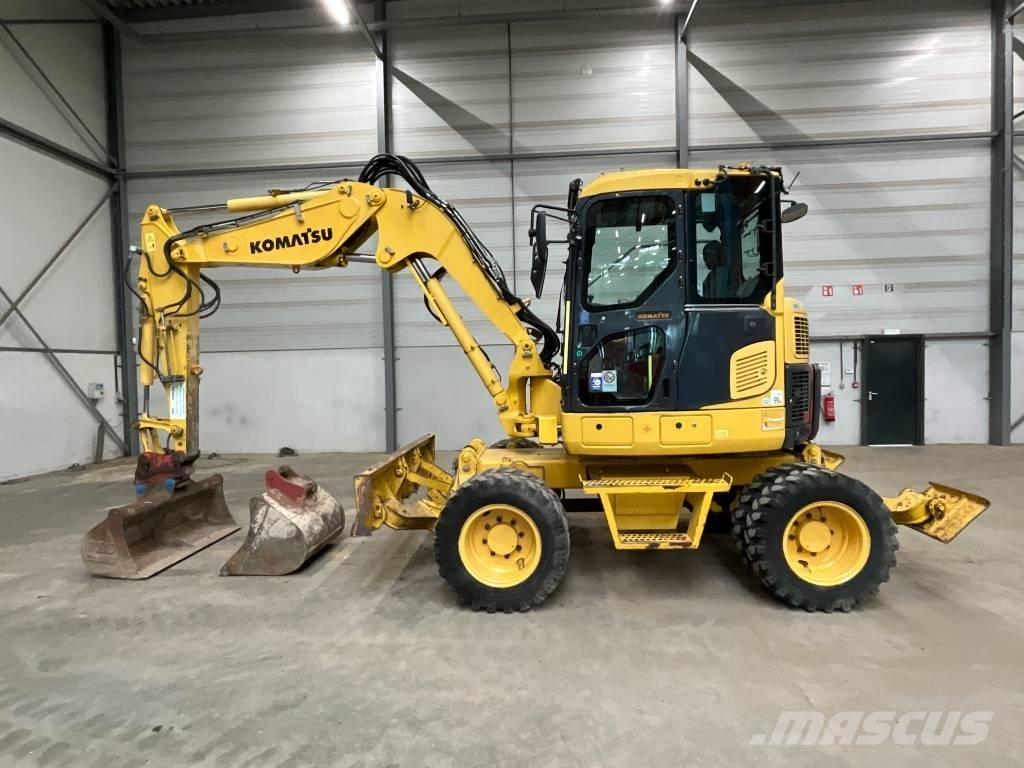 Komatsu PW 98 MR-8 Hjulgrävare