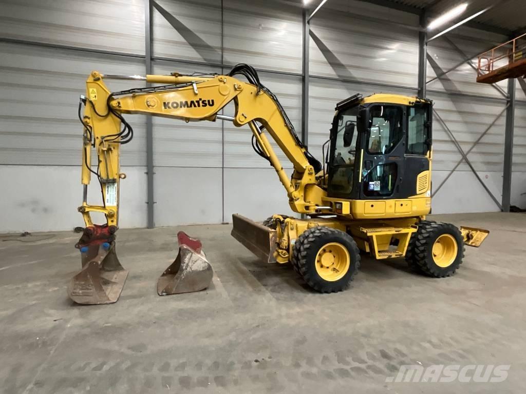 Komatsu PW 98 MR-8 Hjulgrävare