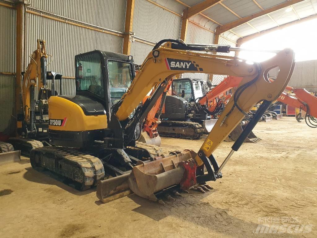 Sany SY50U Minigrävare < 7t