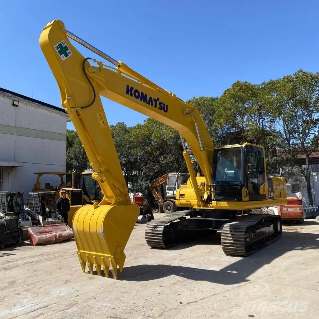 Komatsu PC 220 Bandgrävare