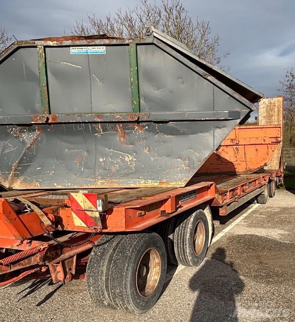 Goldhofer Tieflader Maskintransporter