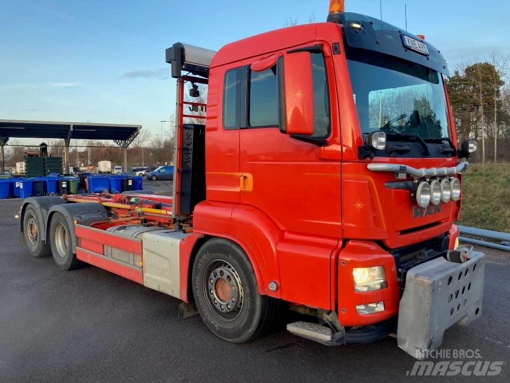 MAN TGS 26.460 LL Lastväxlare/Krokbilar