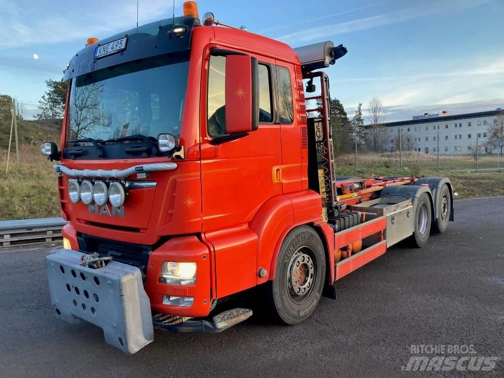 MAN TGS 26.460 LL Lastväxlare/Krokbilar