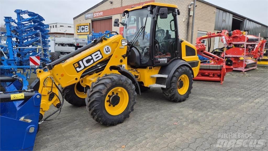 JCB TM 220 AGRI Teleskop bomliftar