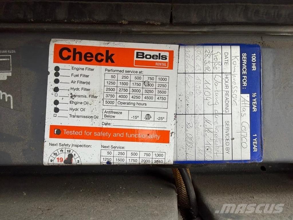 Atlas Copco XAS 57 Kompressorer