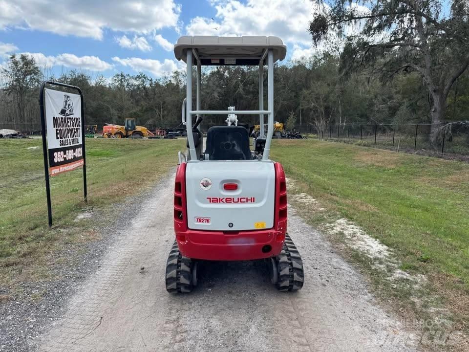 Takeuchi TB 216 Minigrävare < 7t