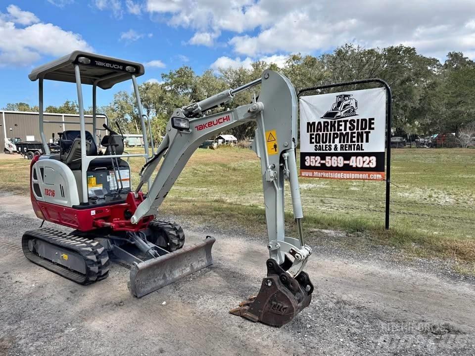 Takeuchi TB 216 Minigrävare < 7t