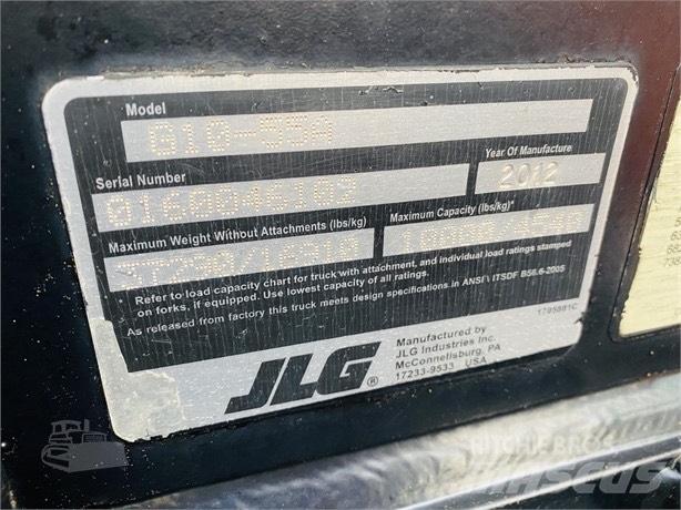JLG G 10-55 A Teleskoplastare