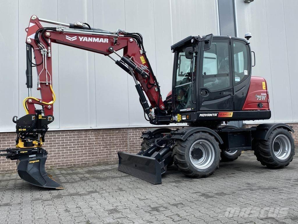 Yanmar B75W Hjulgrävare