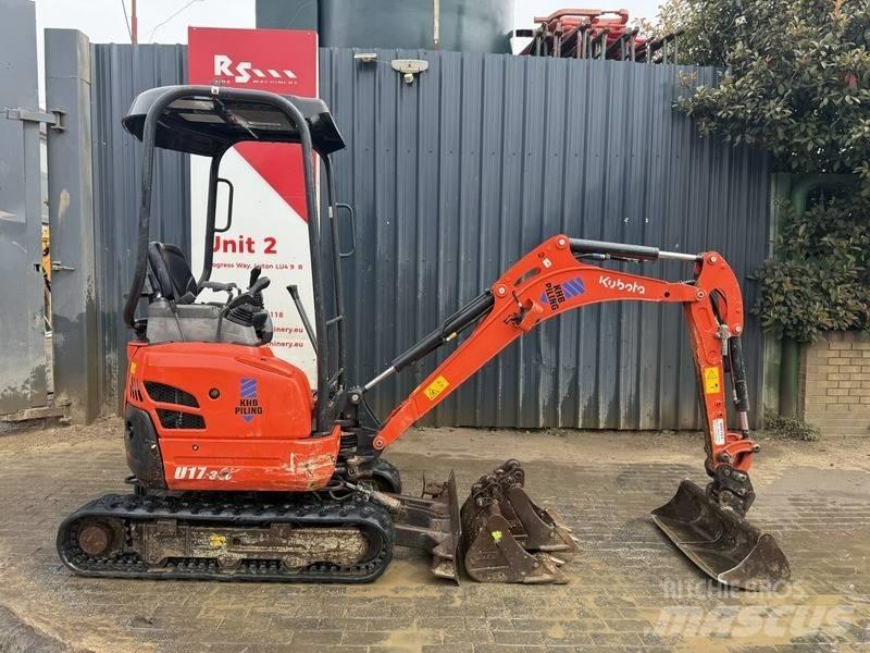 Kubota U 17-3 Minigrävare < 7t