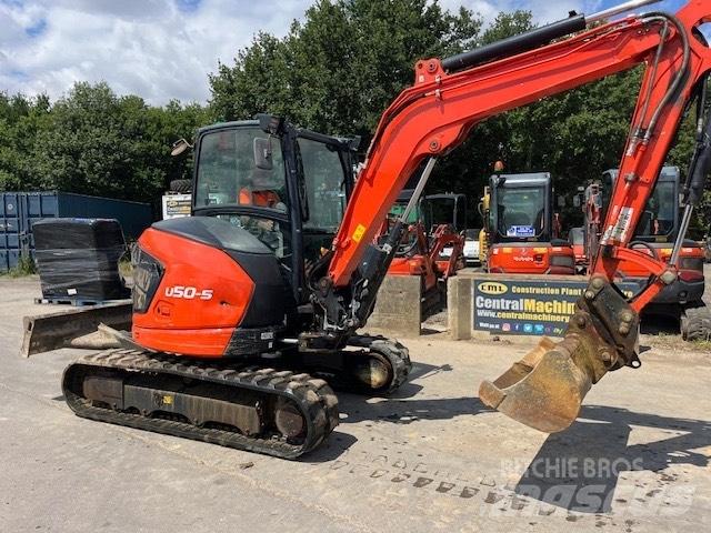 Kubota U 50-5 Minigrävare < 7t