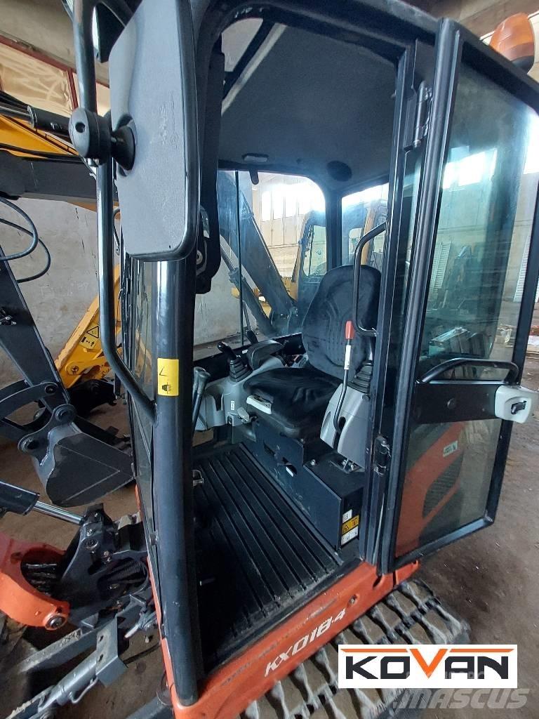 Kubota KX 018-4 Minigrävare < 7t