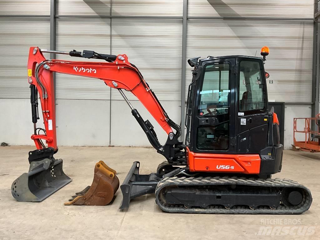 Kubota U 56-5 Minigrävare < 7t