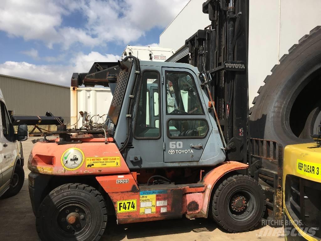 Toyota 5FG60 Gasolmotviktstruckar