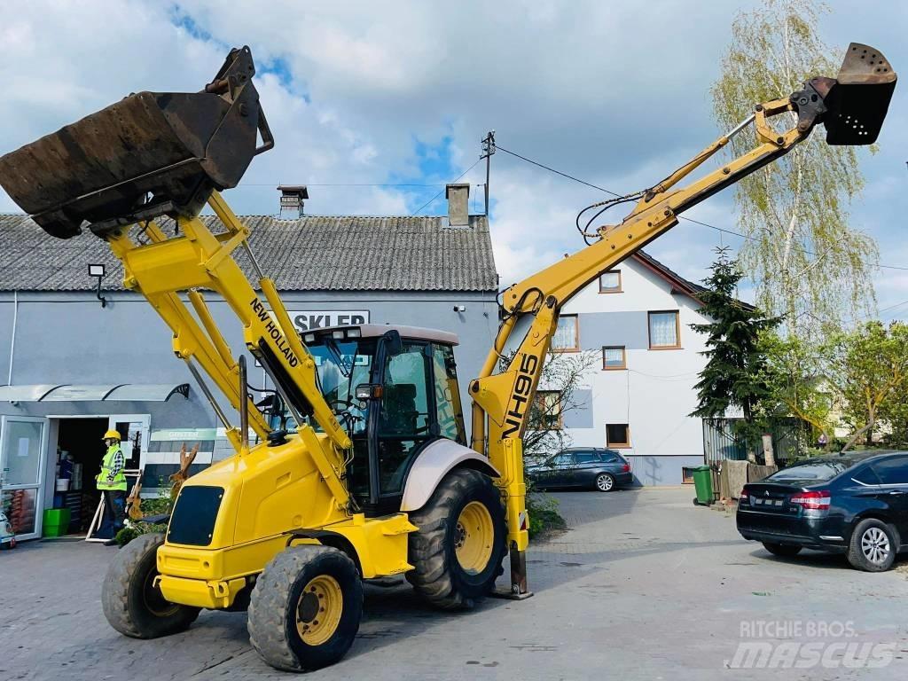 New Holland LB 95 Grävlastare