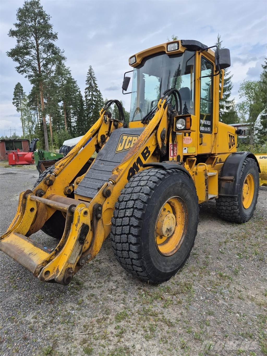 JCB 411B Hjullastare