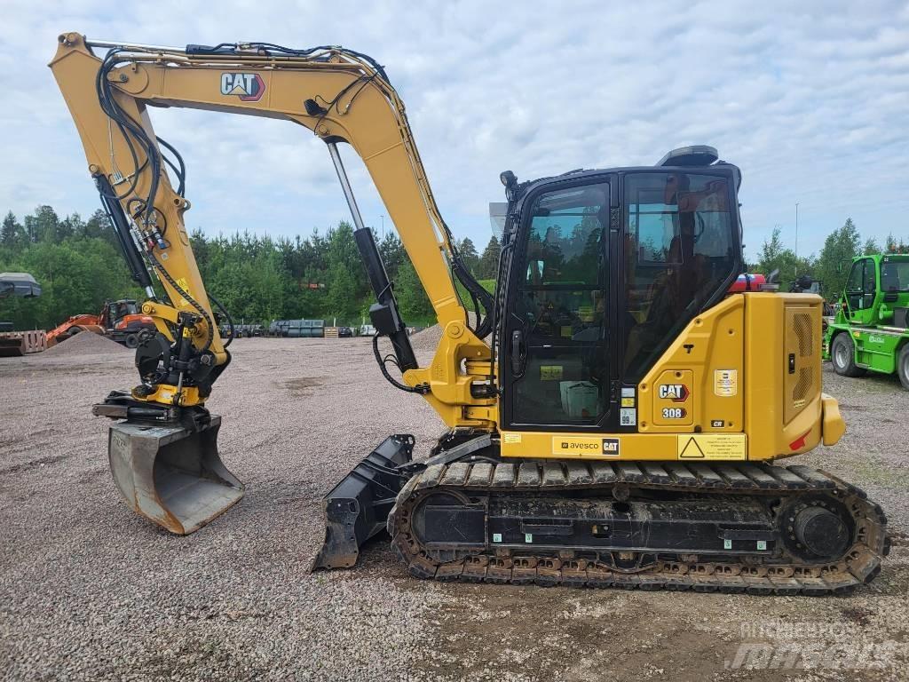 CAT 308CR Midigrävmaskiner 7t - 12t