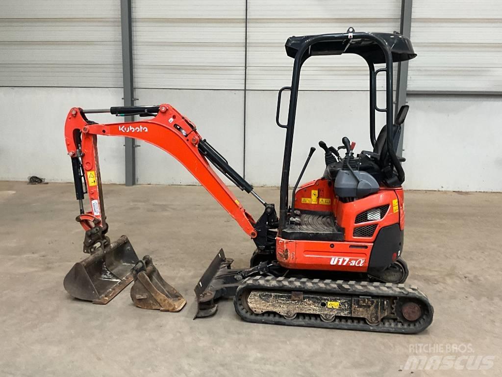 Kubota U 17-3 A Minigrävare < 7t