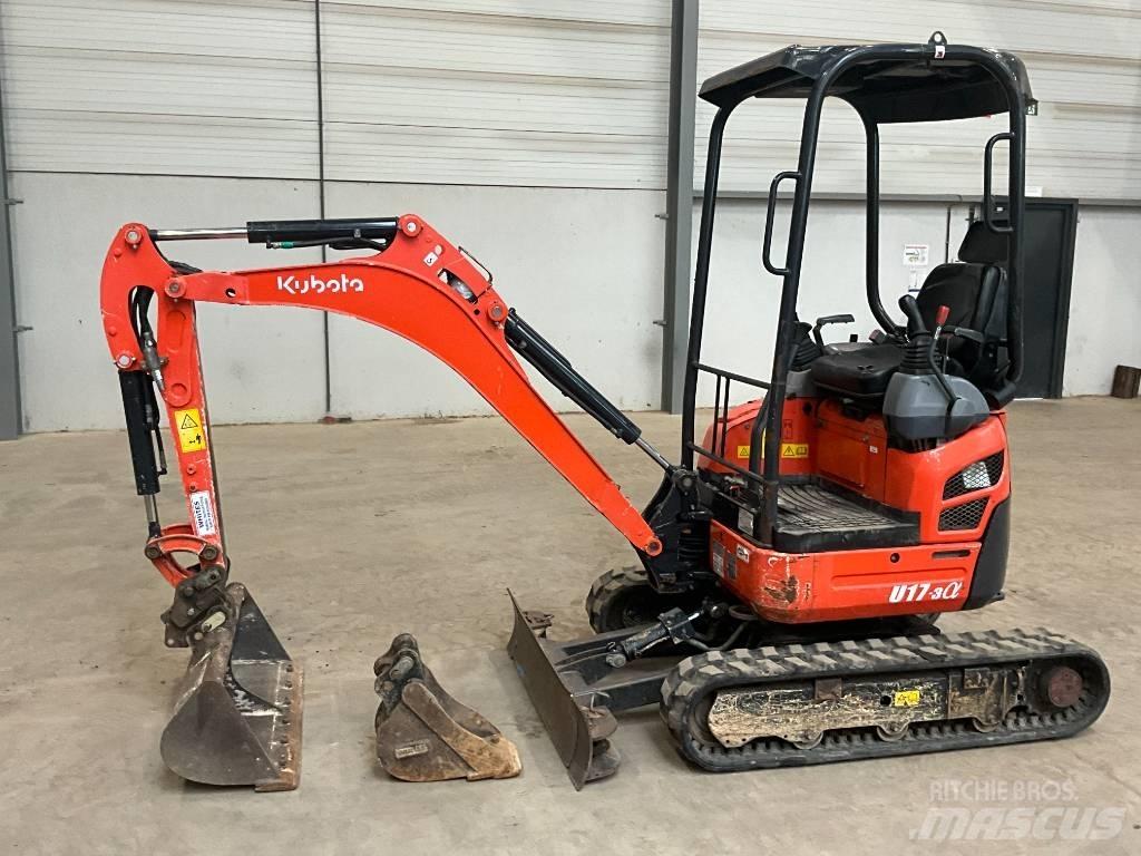 Kubota U 17-3 A Minigrävare < 7t