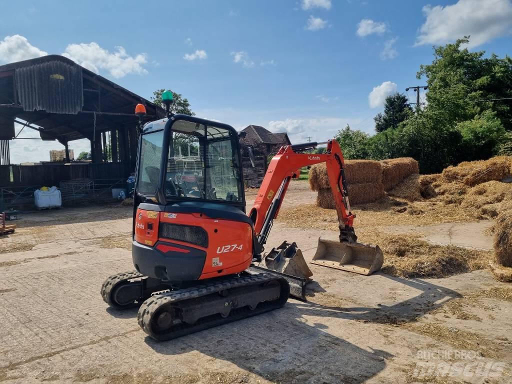 Kubota U 27-4 Minigrävare < 7t