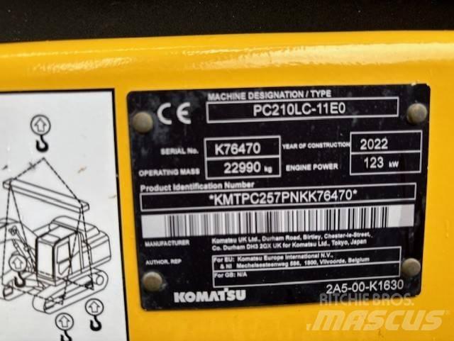 Komatsu PC 210 LC-11 Bandgrävare