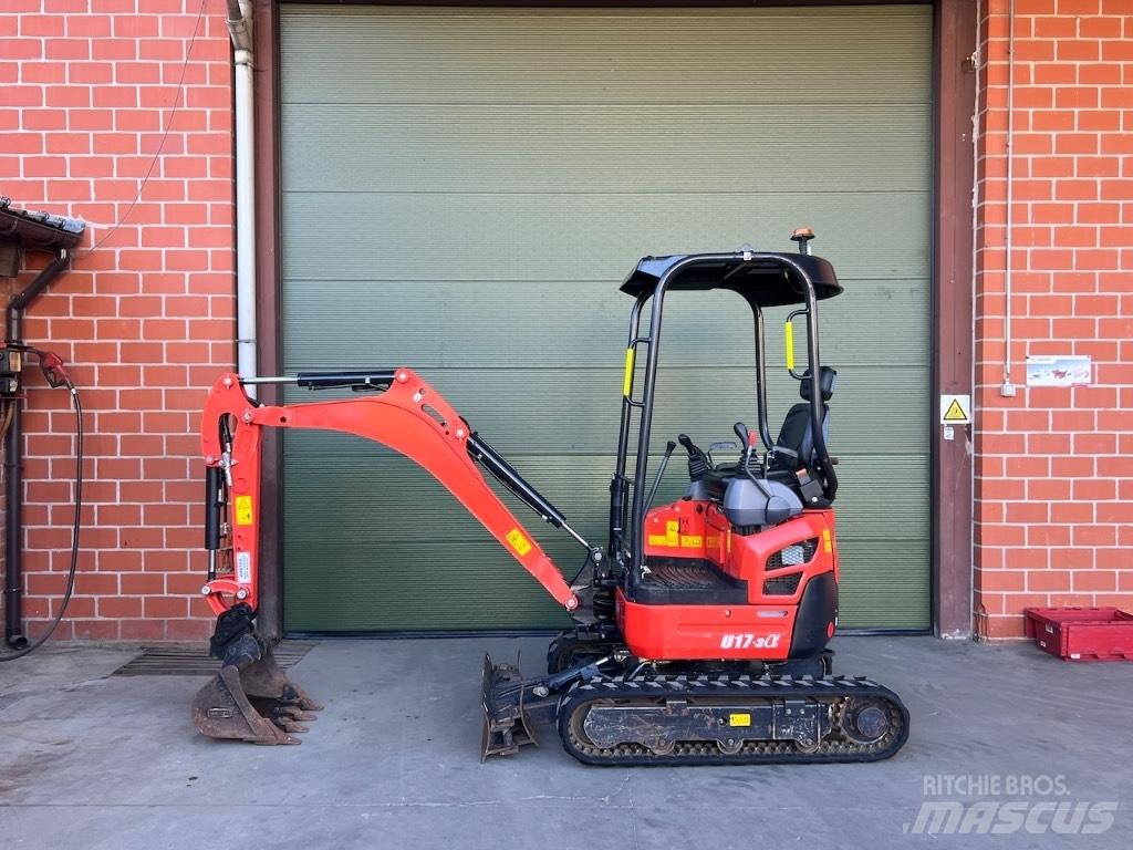 Kubota U 17-3 Minigrävare < 7t