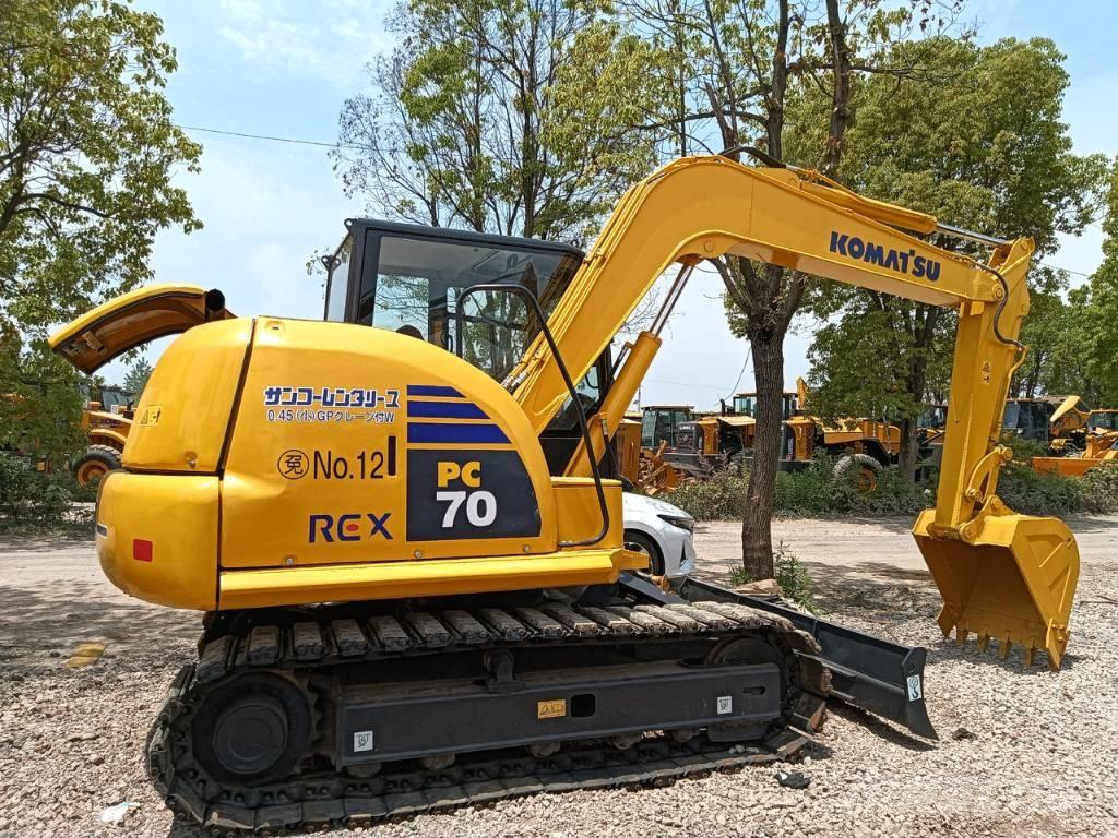 Komatsu PC 70 Midigrävmaskiner 7t - 12t