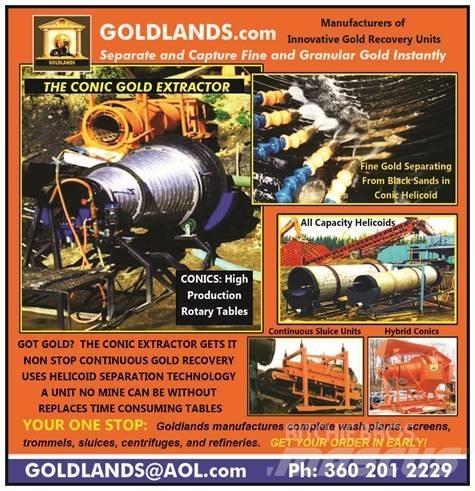  GOLDLANDS GOLDFLOW Övrig gruvutrustning