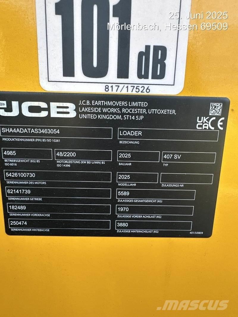 JCB 407 Hjullastare