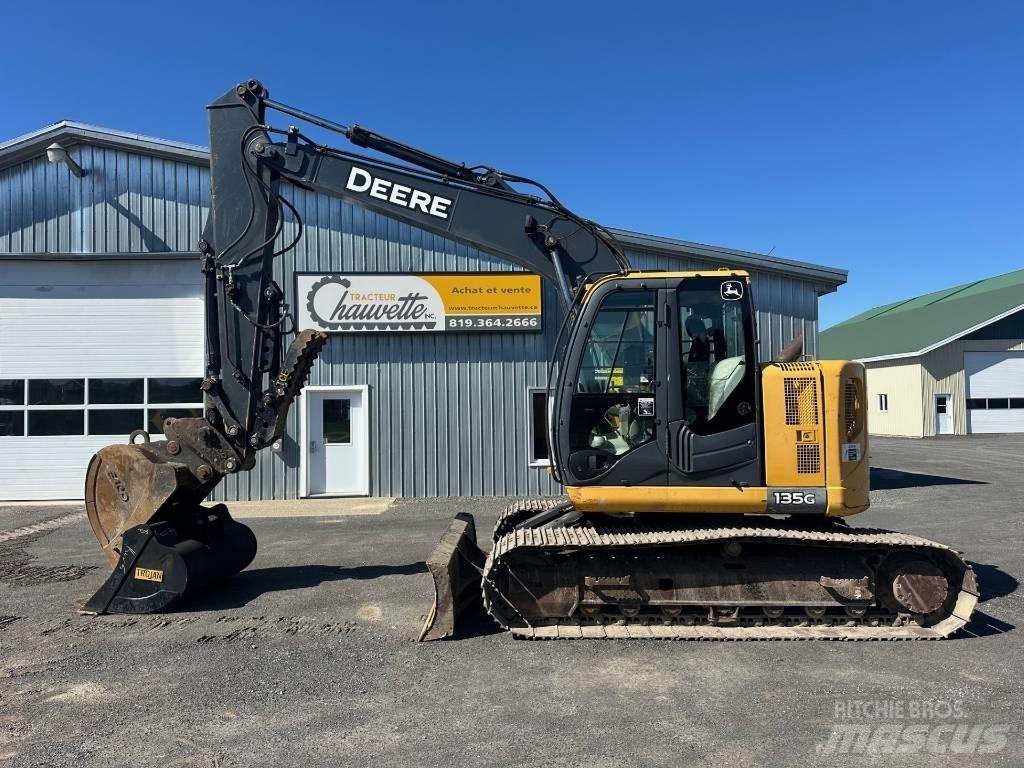 John Deere 135 G Bandgrävare