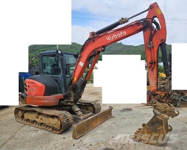 Kubota KX 57 Minigrävare < 7t