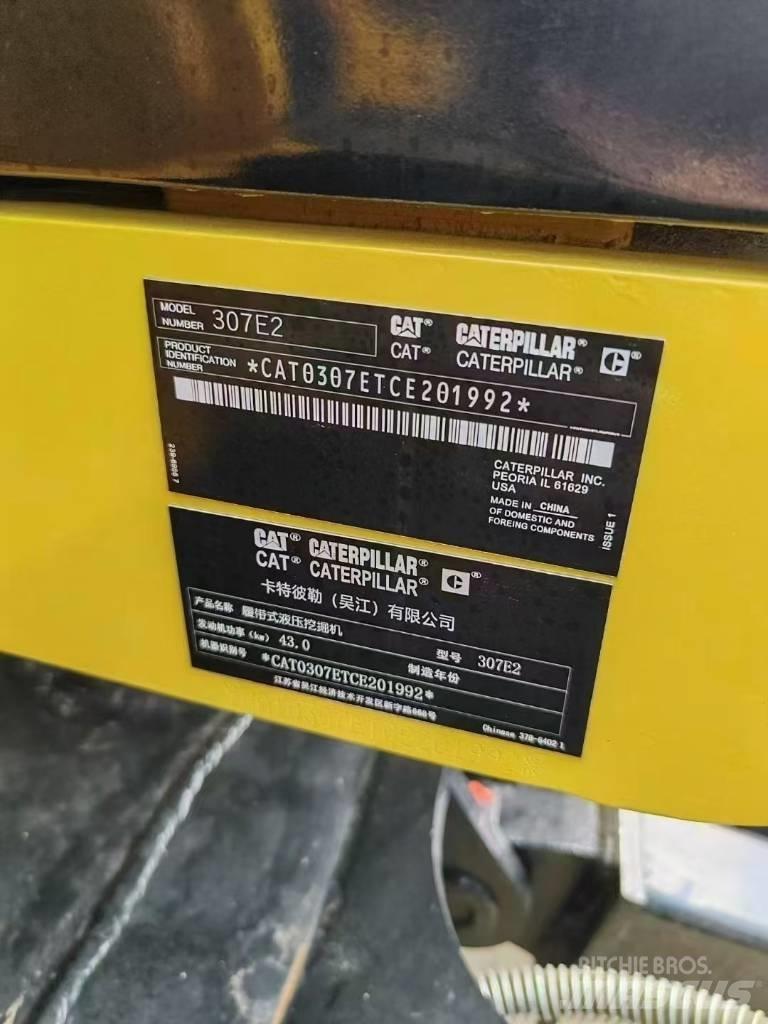 CAT 307E2 Bandgrävare