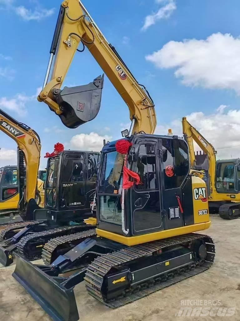 CAT 307E2 Bandgrävare