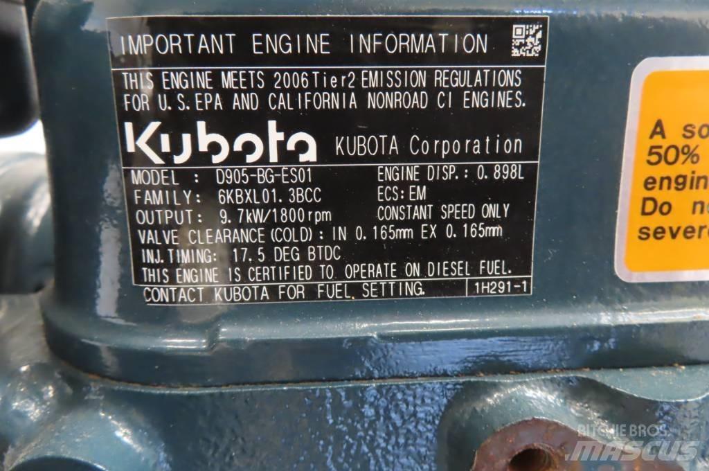 Kubota D905 Motorer