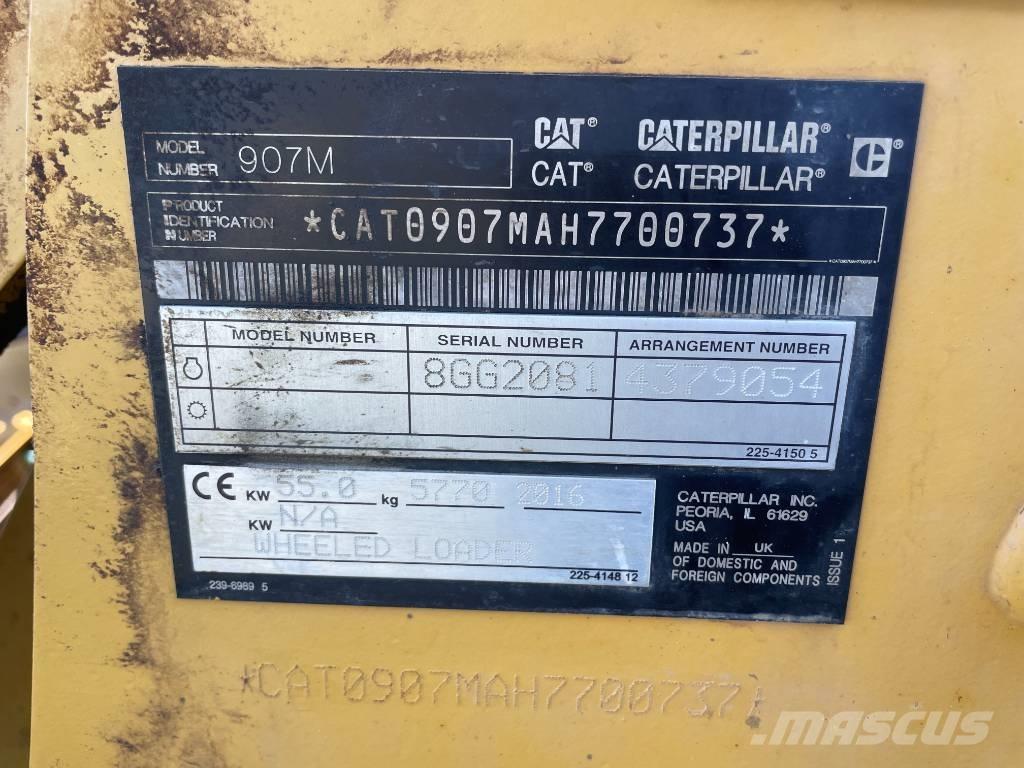 CAT 907 M Hjullastare