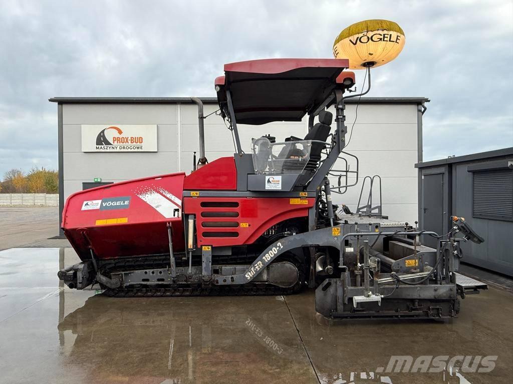 Vögele super 1800-2 Asfaltsläggningsmaskiner