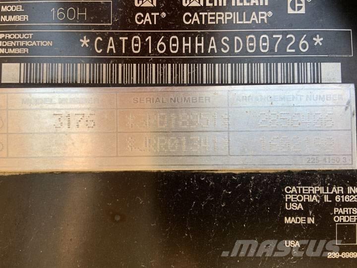CAT 160 H VHP Väghyvlar
