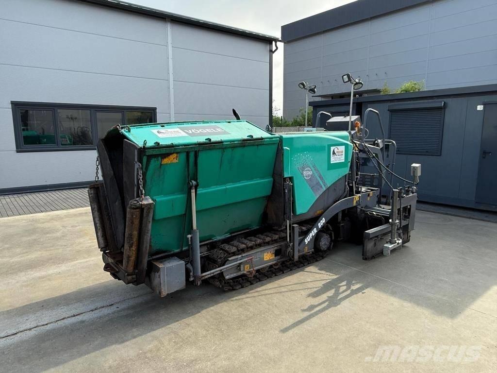 Vögele Super 800 Asfaltsläggningsmaskiner
