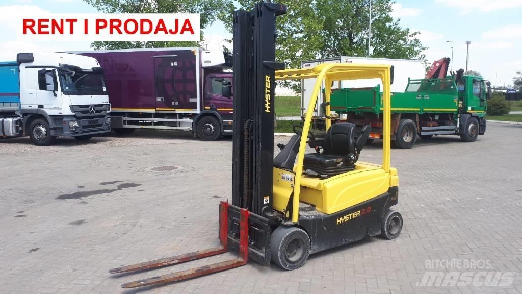 Hyster j2.0 xn Elmotviktstruckar