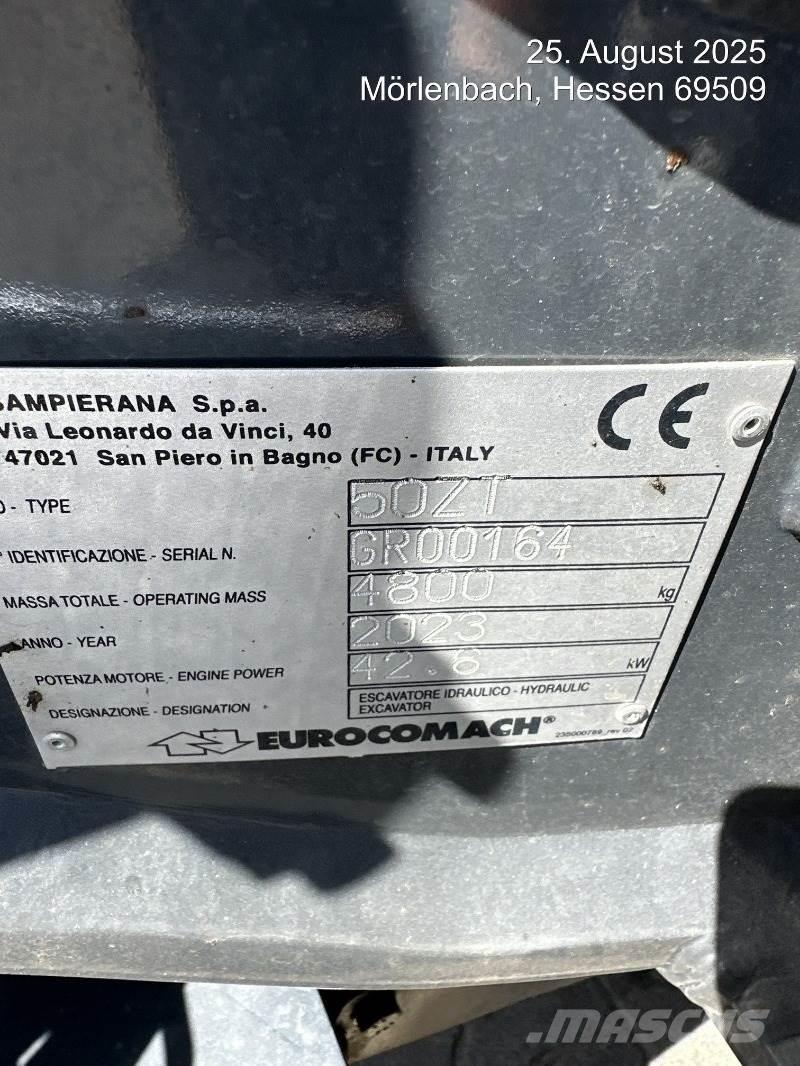 Eurocomach 50ZT Minigrävare < 7t