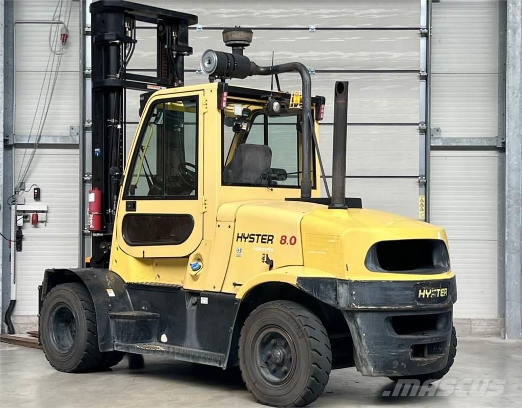 Hyster H8.0FT6 Dieselmotviktstruckar