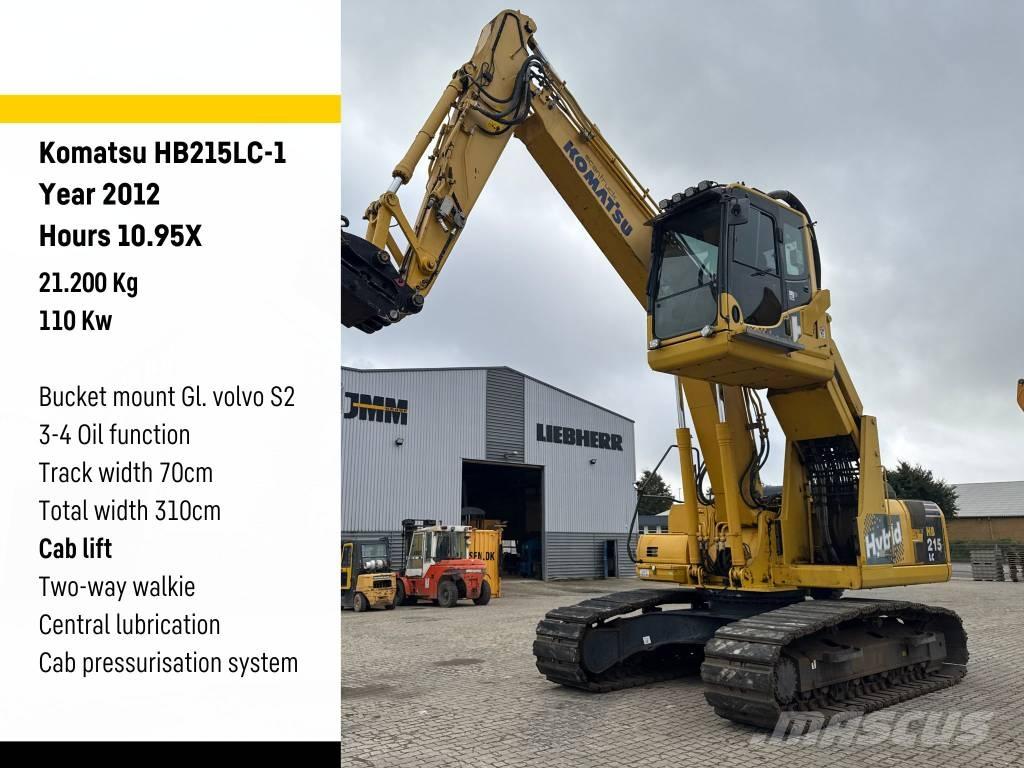Komatsu HB215LC-1 Avfalls / industri hantering