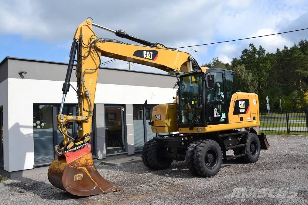 CAT M 314 F Hjulgrävare