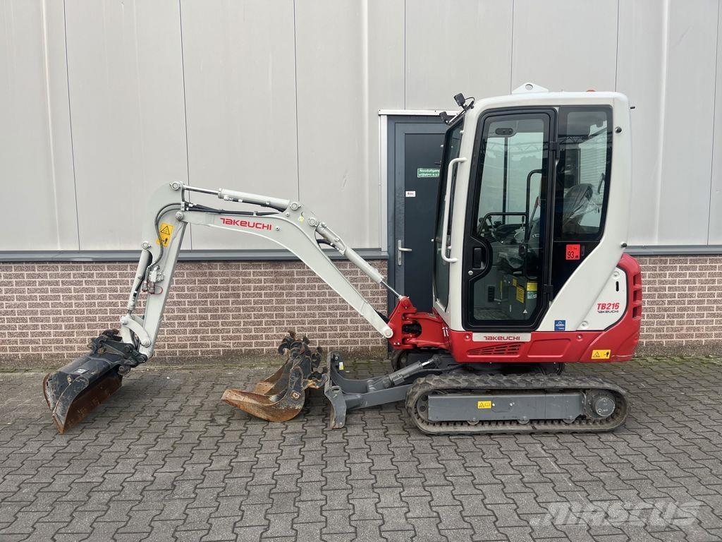 Takeuchi TB216 Minigrävare < 7t