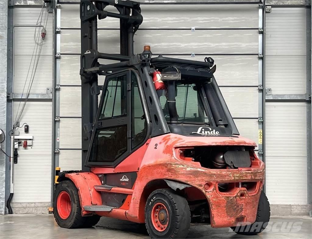 Linde H80D-03 Dieselmotviktstruckar