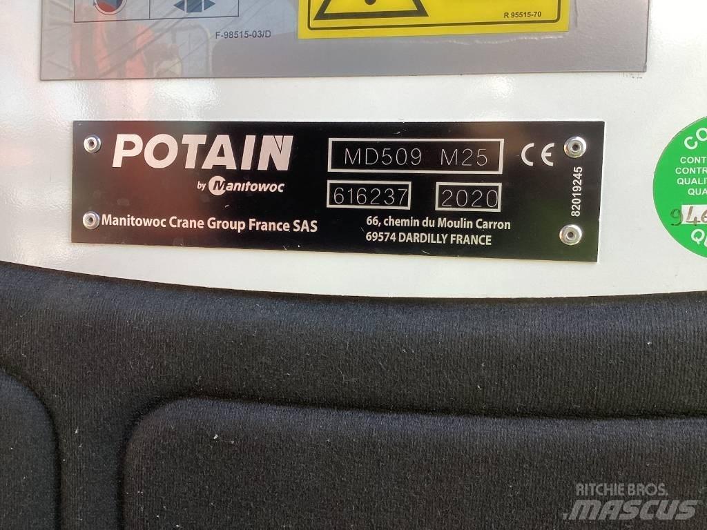Potain MD509 Byggkranar