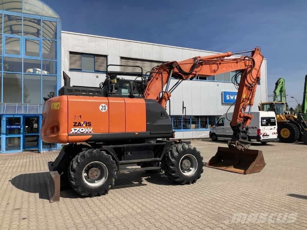 Hitachi ZX 170 W-6 Hjulgrävare