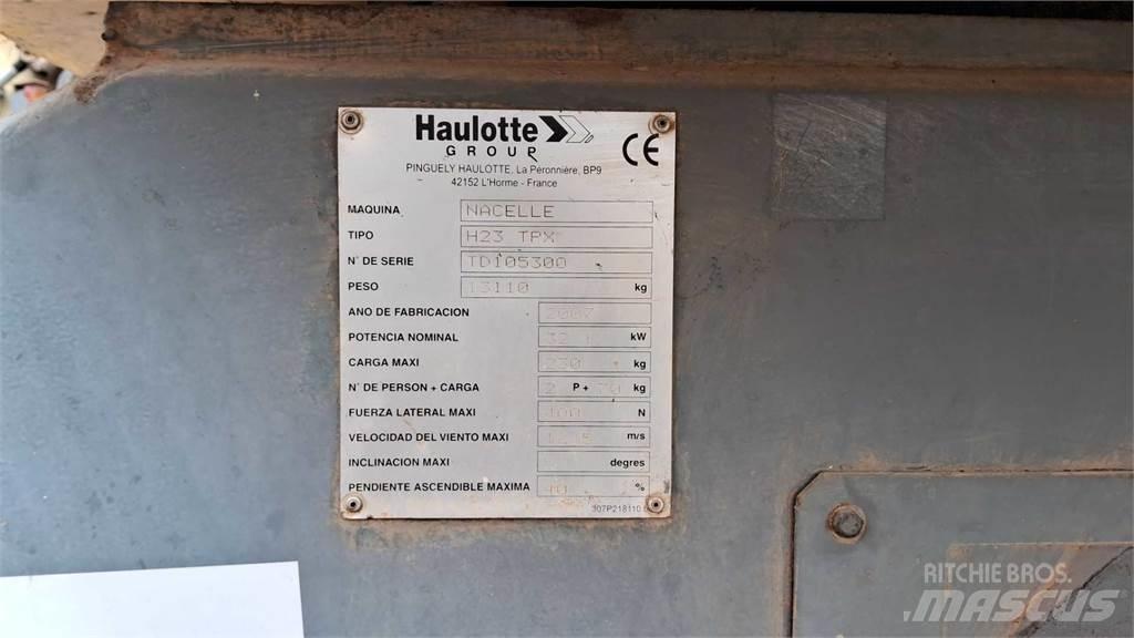 Haulotte H23TPX Teleskop bomliftar