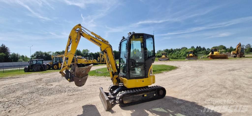 Komatsu PC 26 MR Minigrävare < 7t