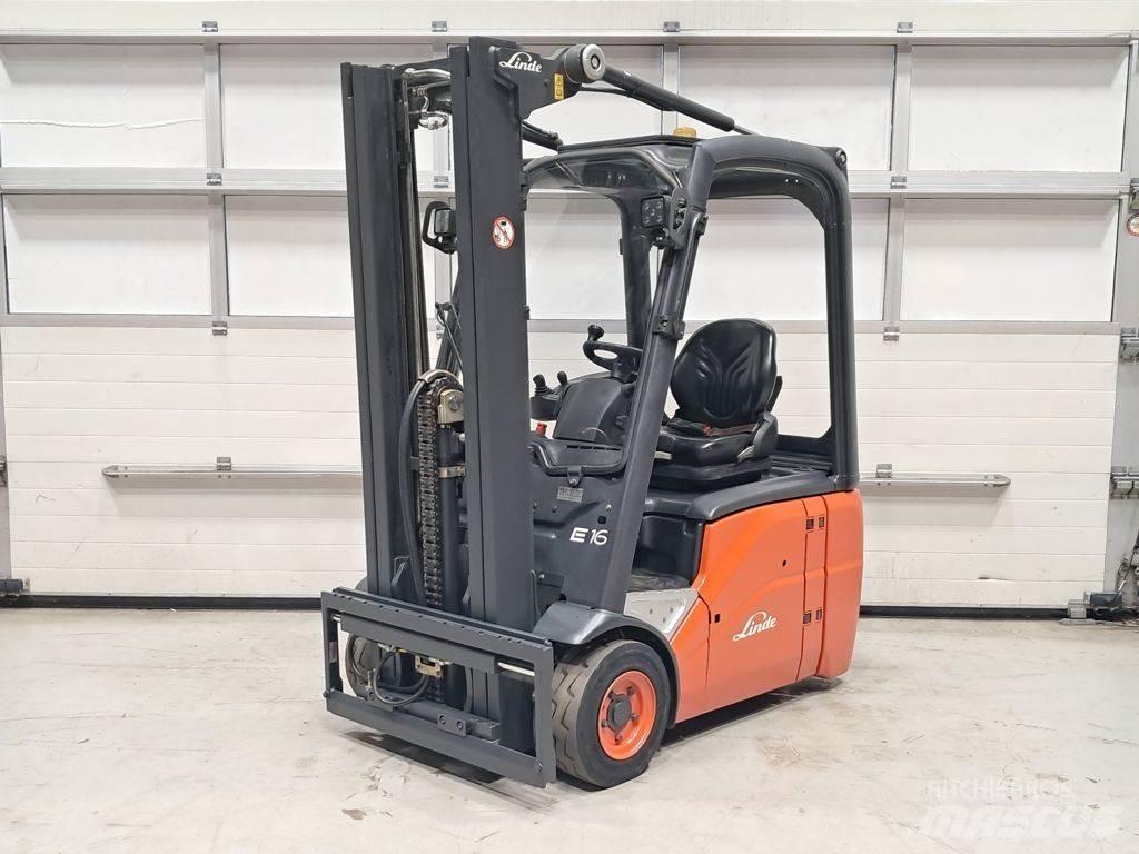 Linde E16C-01 Elmotviktstruckar